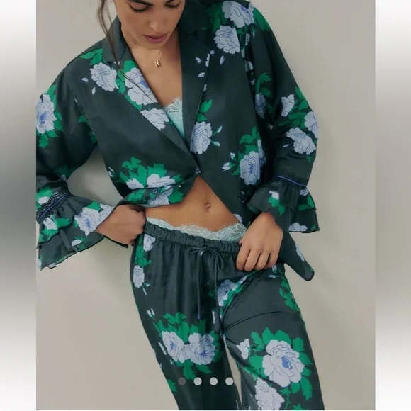 Free People Pretty Please PJ Set - Picture 2 of 4